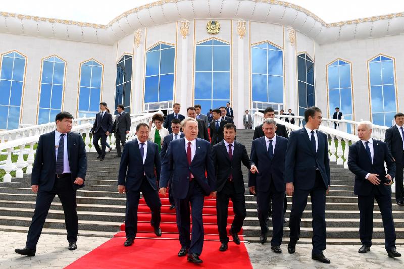 Nursultan Nazarbaev Mańǵystaý halqyna alǵys aıtty