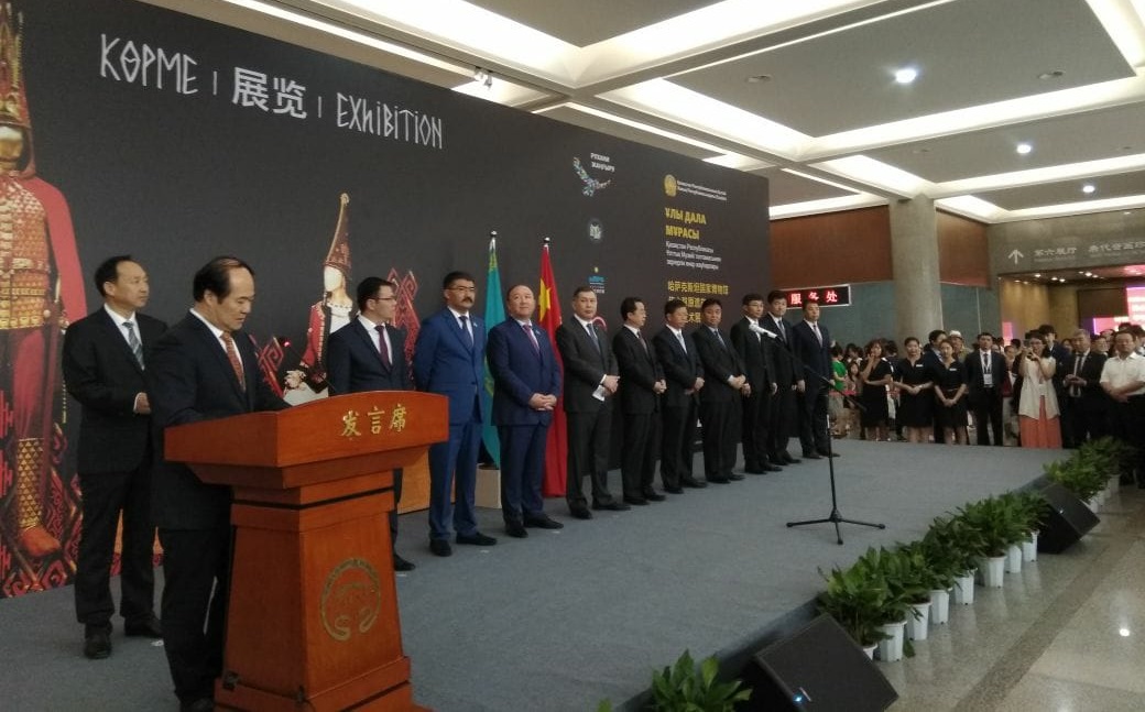 Ulttyq mýzeı men Shensı Tarıh mýzeıi birlesip kórme ótkizdi