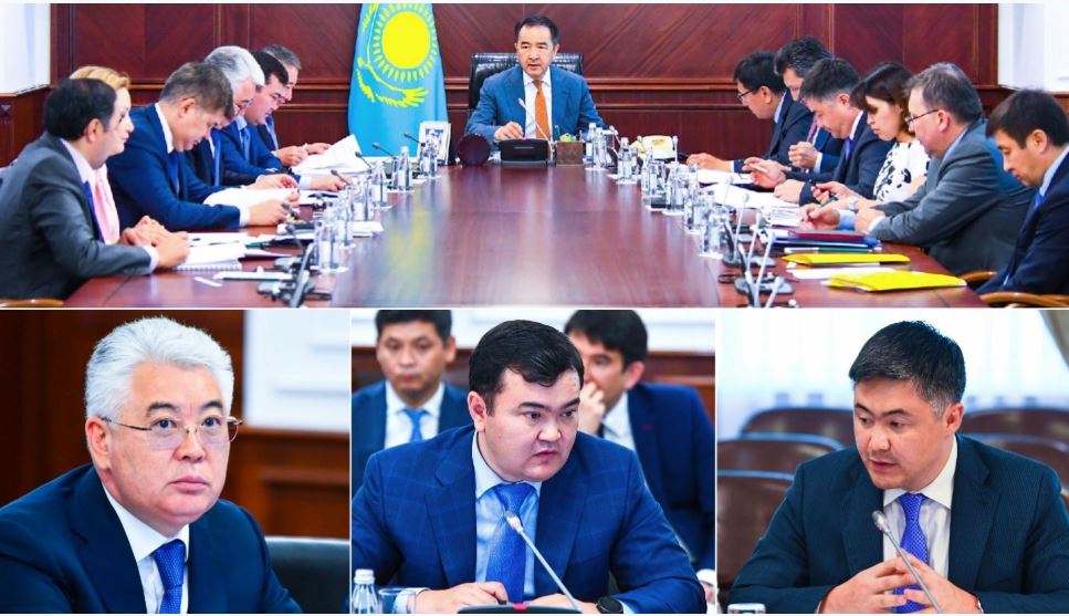 B.Saǵyntaev ınvestısııalar tartý, ındýstrııalandyrýdy damytý jáne salyq saıasaty jóninde keńes ótkizdi