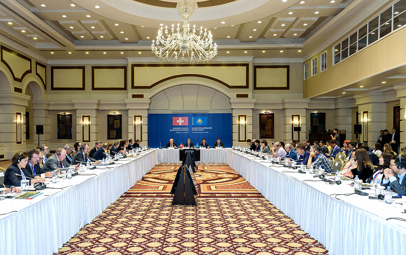 Astanada Qazaqstandyq-Shveısarııalyq Iskerlik keńesiniń 4-shi otyrysy ótti