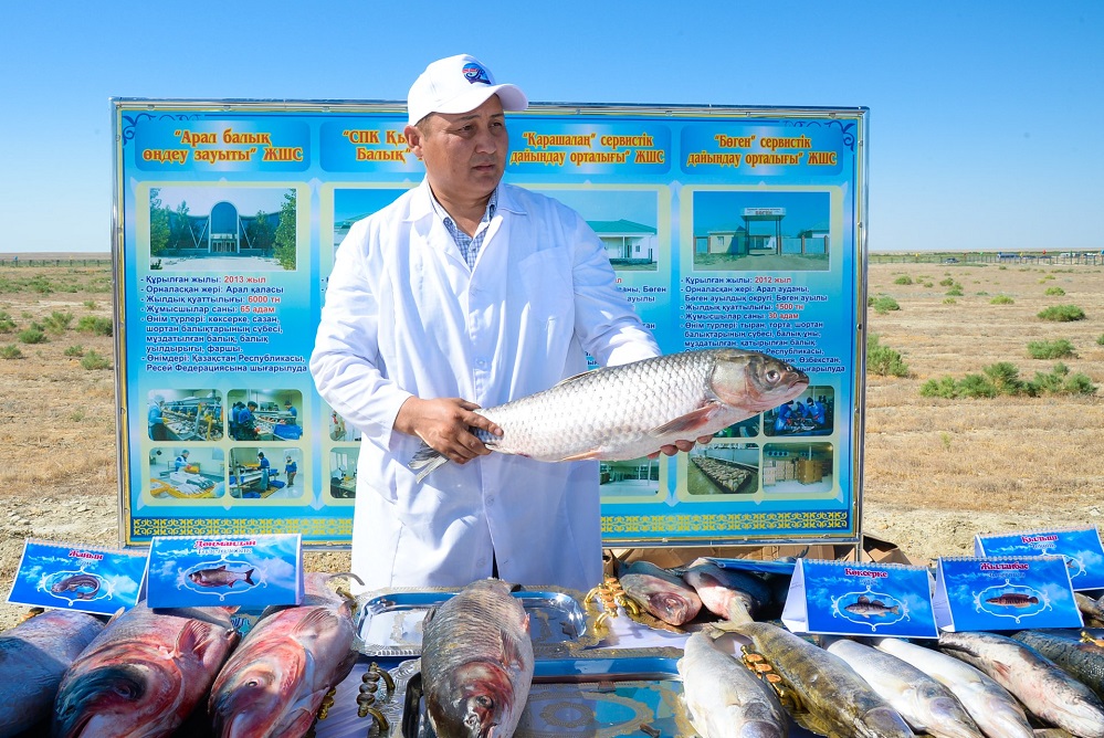 Aralda balyq eksporty segiz esege artty