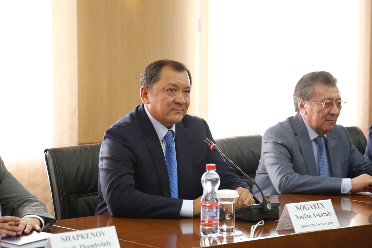 Nurlan Noǵaev Fransııa elshisimen kezdesti