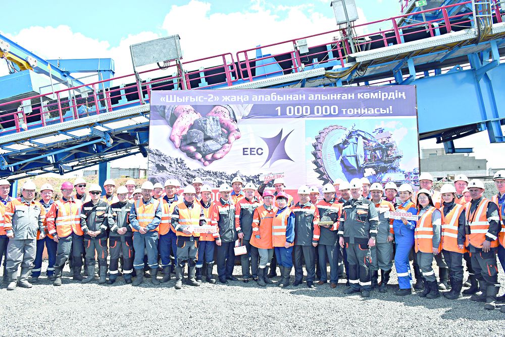 Kenshiler 1 mıllıon tonna kómir óndirdi