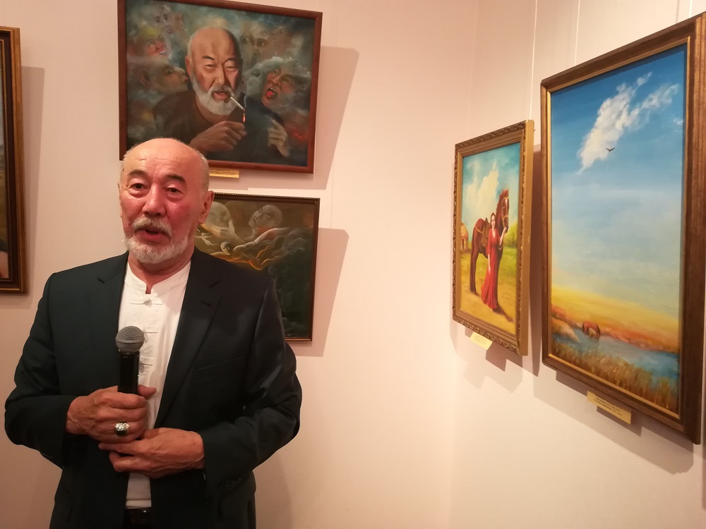 Soltústik Qazaqstanda akter Asylbolat Smaǵulovtyń jeke kórmesi ótti