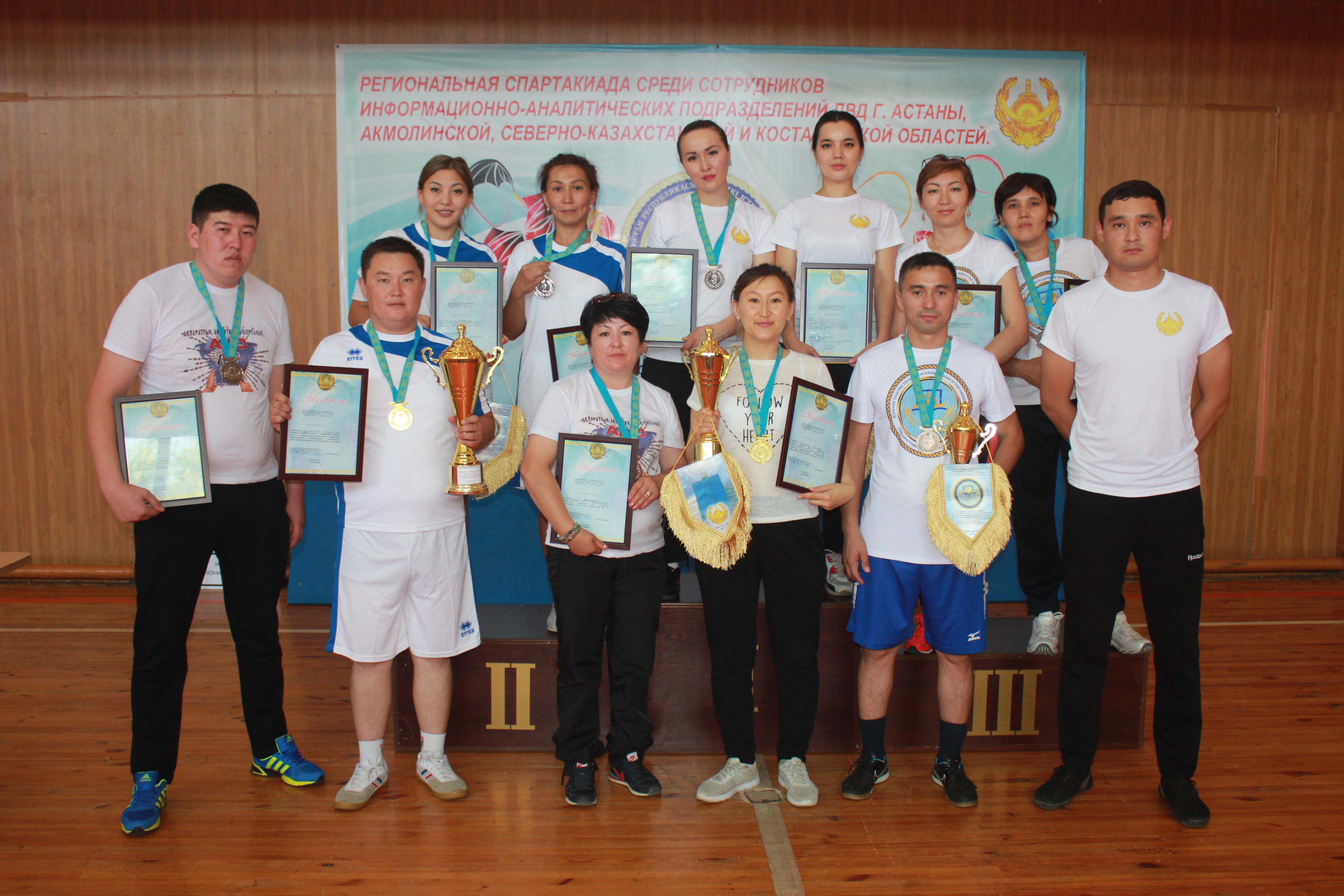 Qostanaılyq polıseıler aqparattyq-taldaý qyzmetiniń 100 jyldyǵyn atap ótti