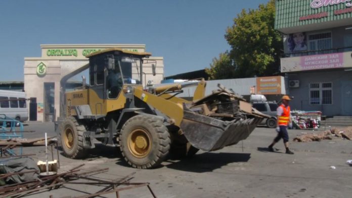 Shymkentte zańsyz saýda oryndary súrile bastady