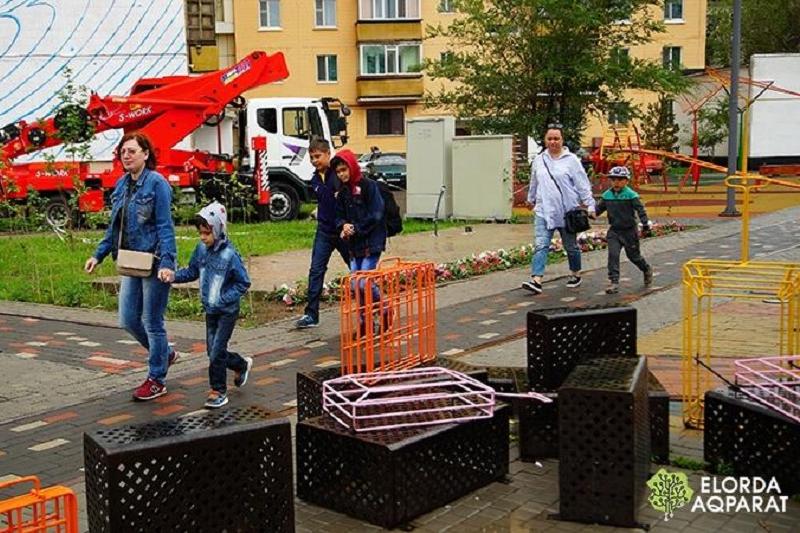Astanada kreatıvti jańa gúlzarlar salyndy