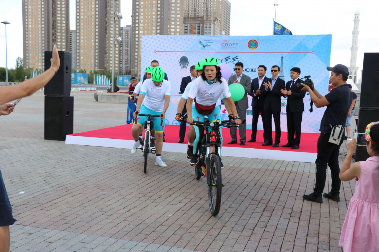 «Astana – Parıj» velomarafony bastaldy