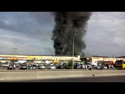 Almatydaǵy «baraholka» bazarynan órt shyqty