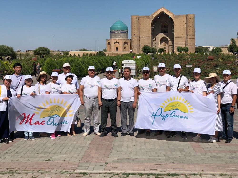 «Saraıshyq – Arystanbab – Qoja Ahmet Iаsaýı – Áıteke bı kesenesi» halyqaralyq ekspedısııasy jolǵa shyqty