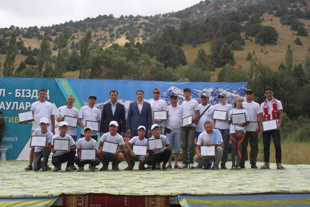 Túrkistan oblysynda «Bu­l – bizdiń taýlar!» fes­­tıvali ótti