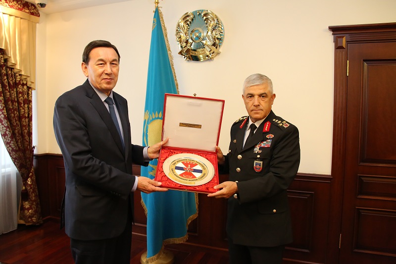 Astanaǵa Túrkııa Jandarmerııasynyń basshylyǵymen arnaıy delegasııa resmı saparmen keldi