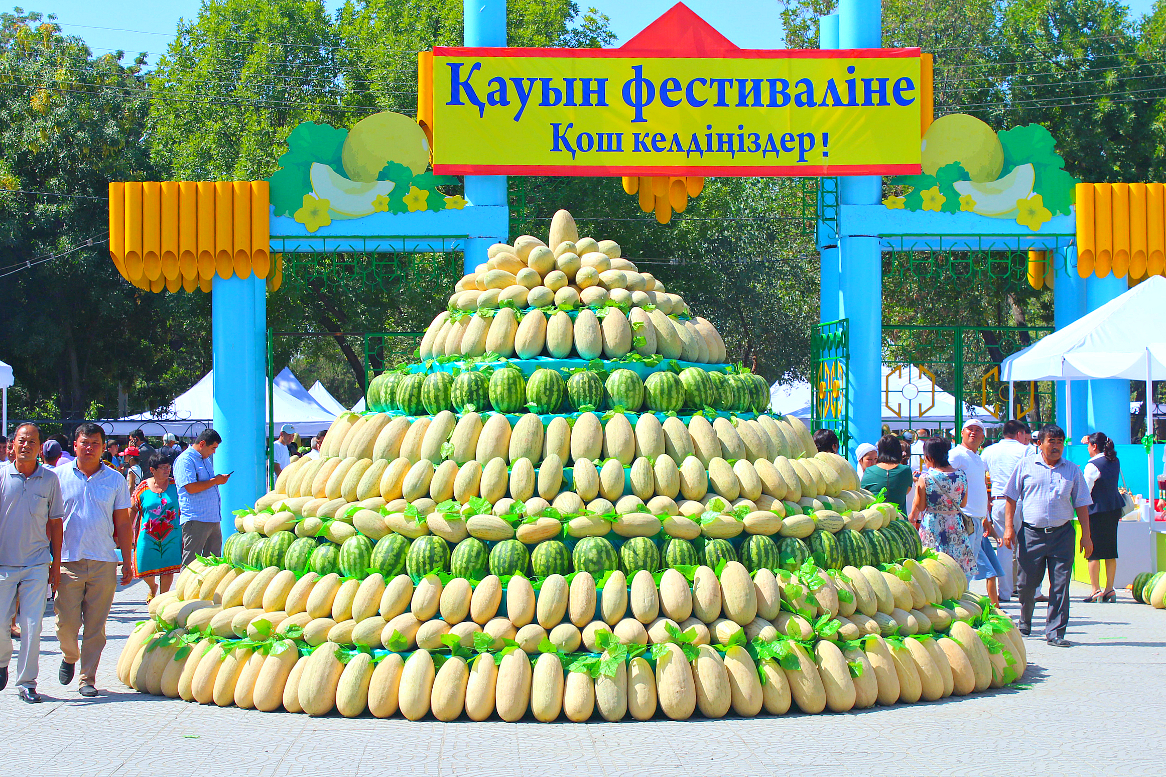 Túrkistan oblysynda tuńǵysh ret «qaýyn fest» festıvali ótti