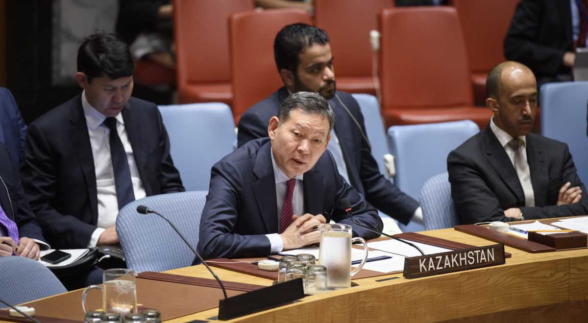 Qazaqstan BUU Qaýipsizdik Keńesinde terrorızmge qarsy kúresý usynystaryn usyndy