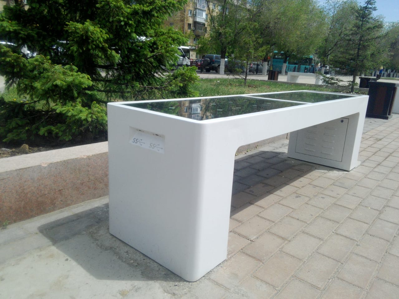 Kenshiler qalasyna alty smart oryndyq ornatyldy