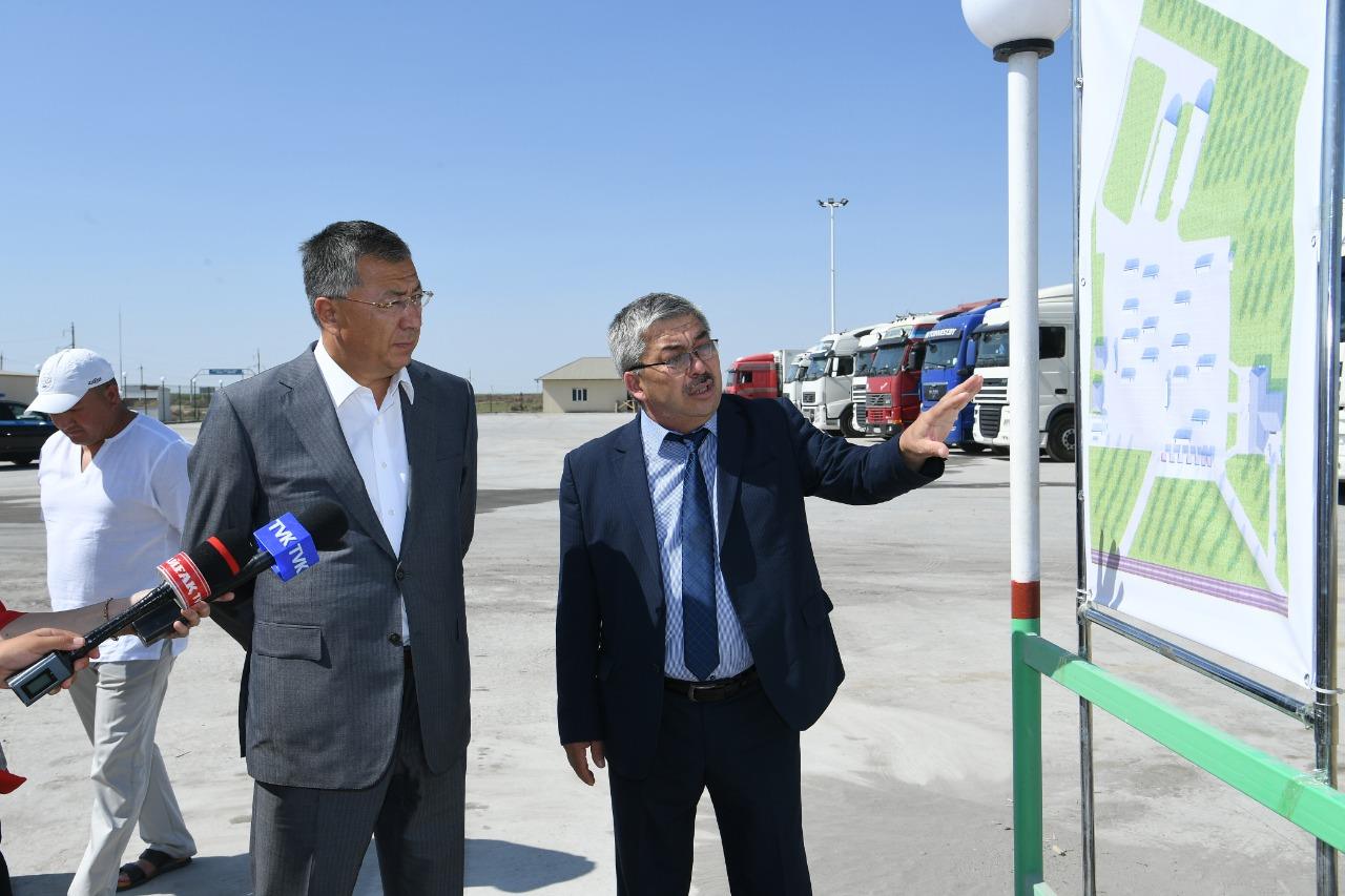 Maqtaaral aýdanynda halyqaralyq logıstıkalyq ortalyq salynýda