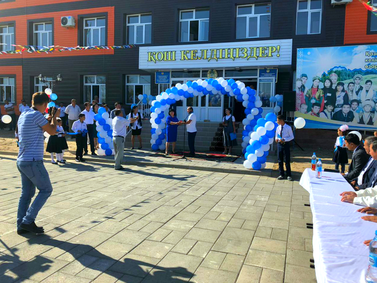 Maqtaaralda jańa oqý jylyna oraı 4  mektep paıdalanýǵa berildi