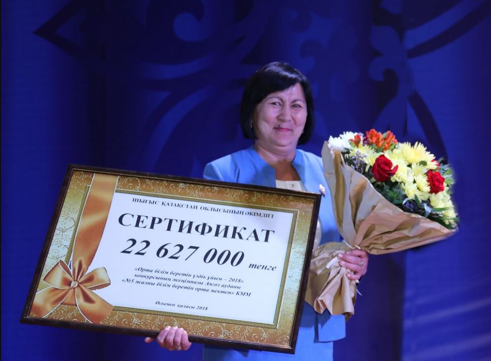 Úzdik mektepke – 22 mıllıon teńge