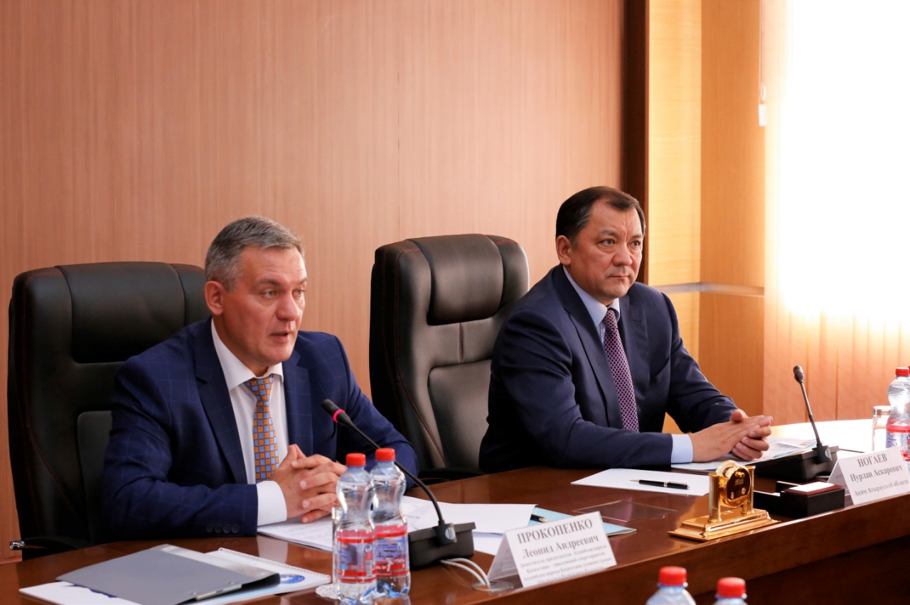 Atyraý oblysyna jumys saparymen Leonıd Prokopenko keldi