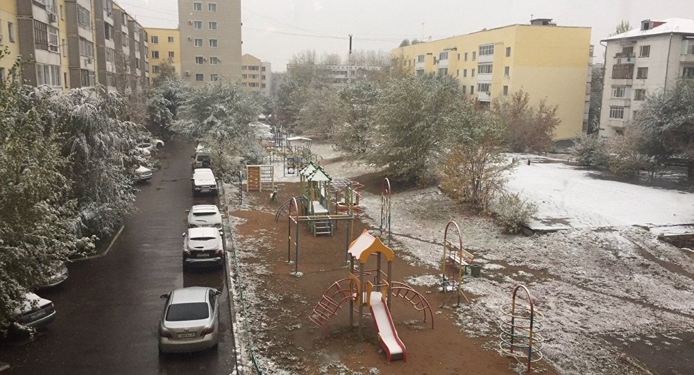 Elimizdiń soltústik óńirinde qar jaýady