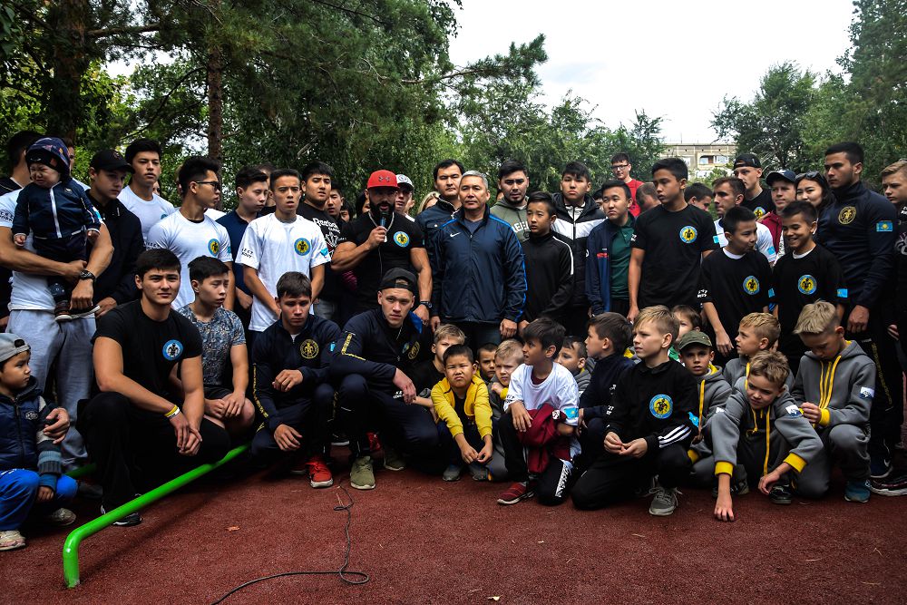 Qostanaı qalasynda Street workout alańqaıy ashyldy