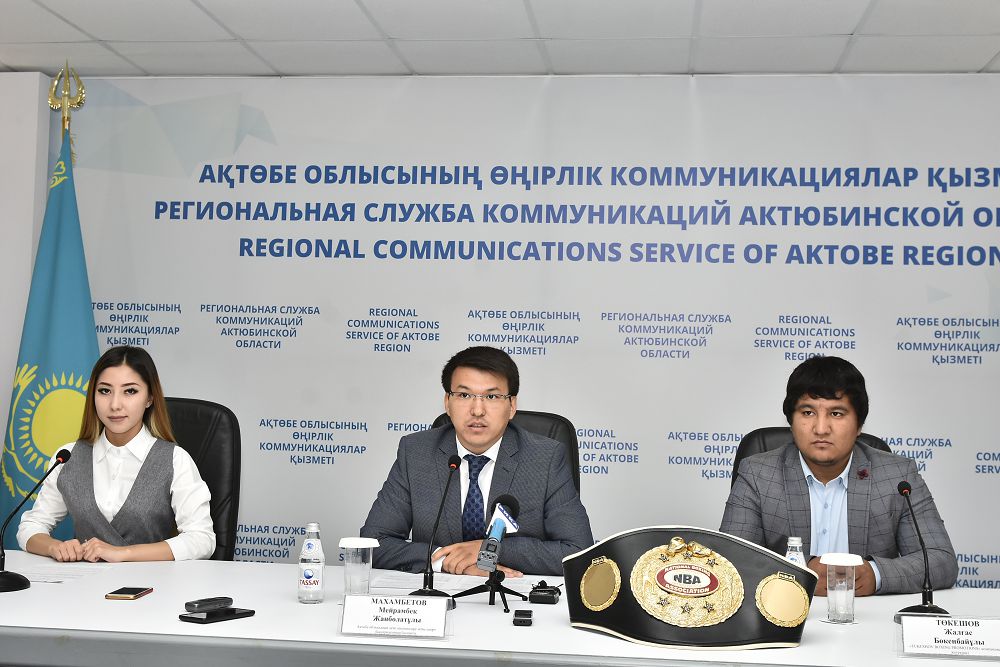 Aqtóbede alǵash ret Azııa deńgeıindegi kásipqoı boks keshi ótedi