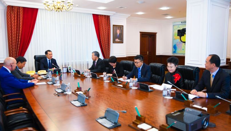 Baqytjan Saǵyntaev Qytaıdyń qarjy salasynyń ókilderimen kezdesti