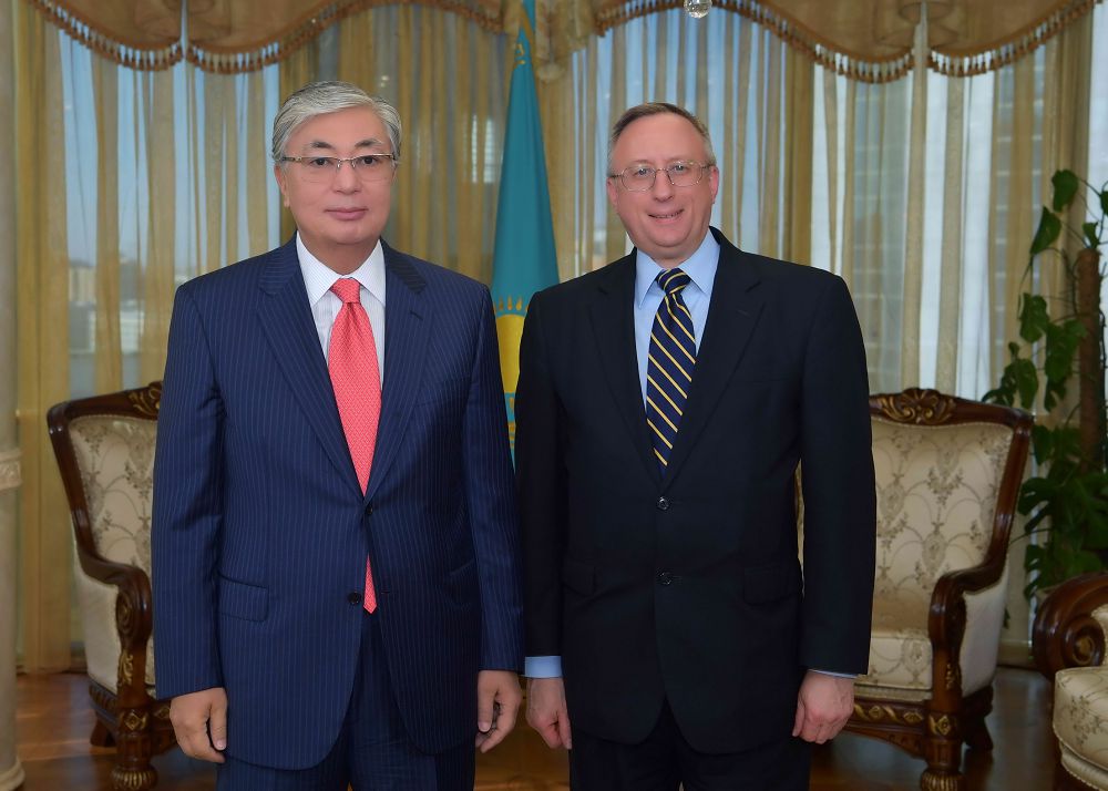 Senat Tóraǵasy AQSh elshisimen kezdesti 