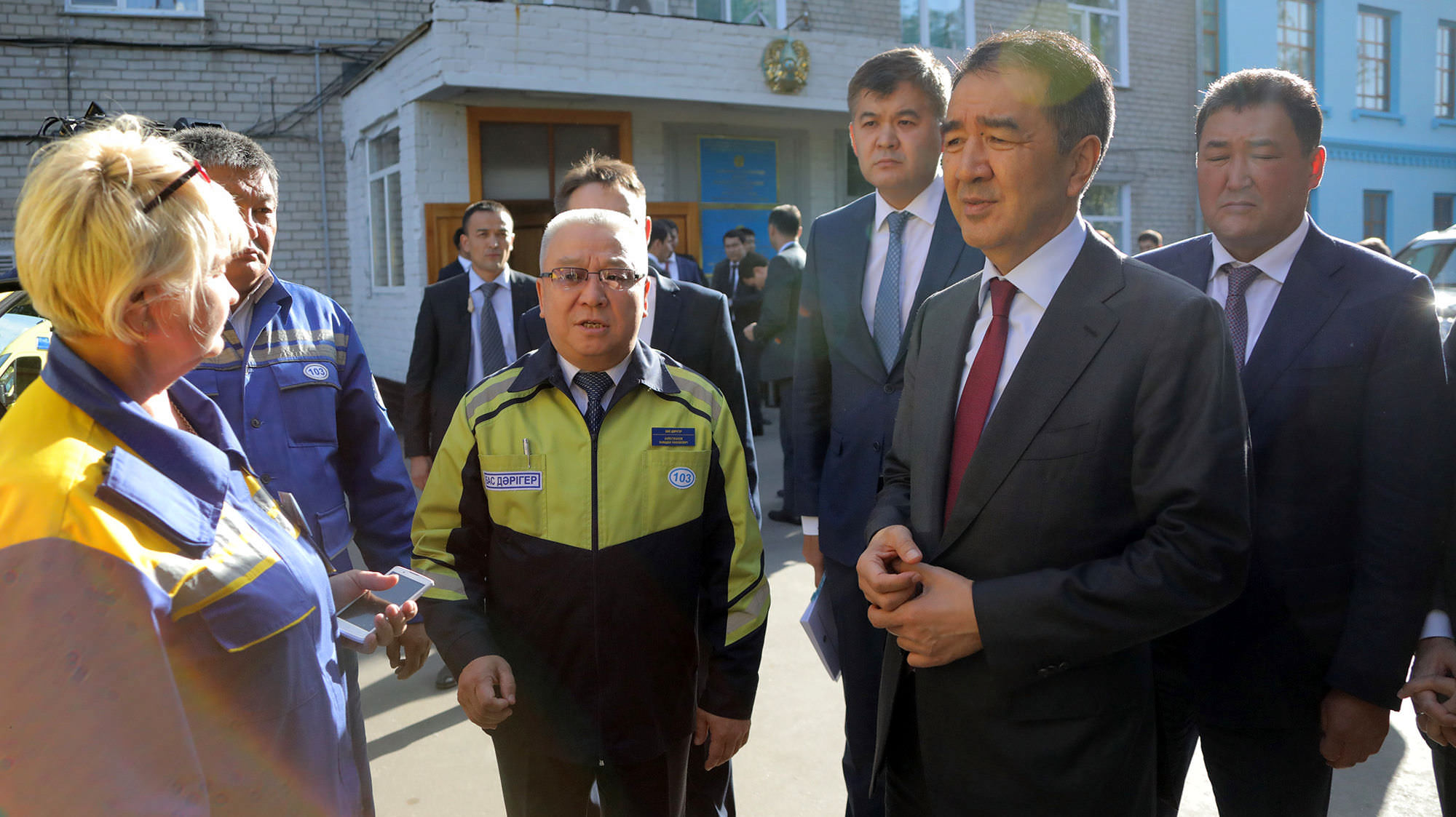 B. Saǵyntaev medısınalyq qyzmetterdi usyný sapasyn jaqsartý sharalaryn talqylady