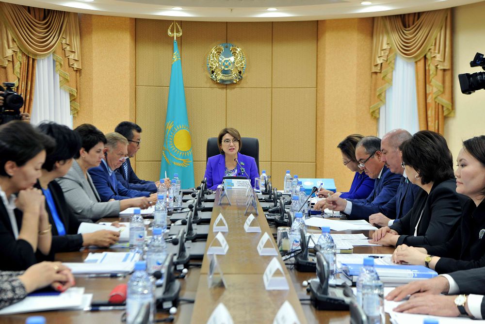 Senatta zeınetaqy júıesin damytý máseleleri talqylandy