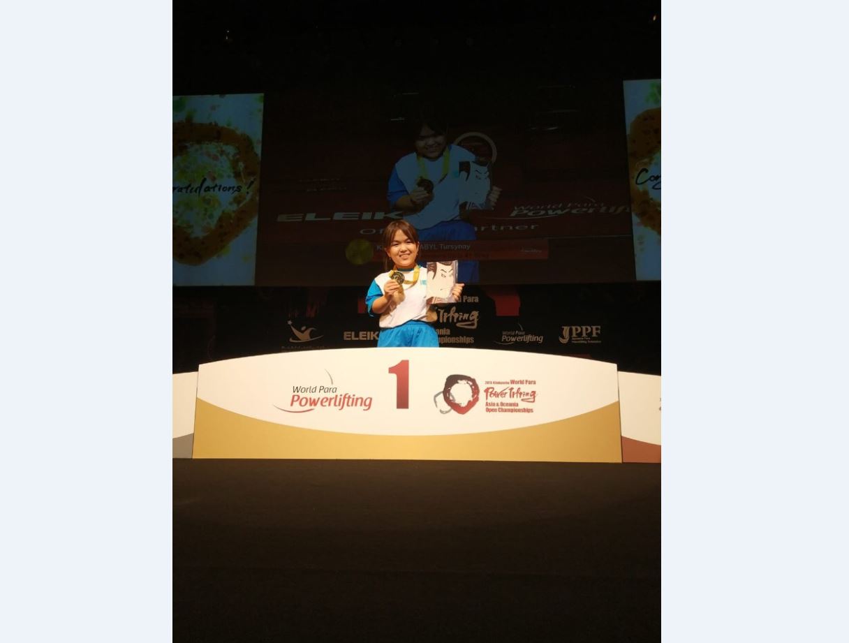 Qostanaılyq  sportshy qyz Azııa men Okeanııa chempıonatynan qos altyn medal ákeldi