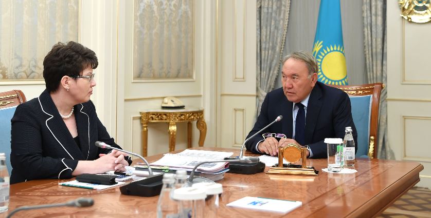 Elbasy Esep komıtetiniń tóraıymy Natalıa Godýnovany qabyldady