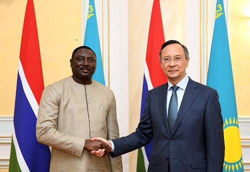 Qazaqstan men Gambııa ekijaqty yntymaqtastyǵy damýǵa baǵyttalýda