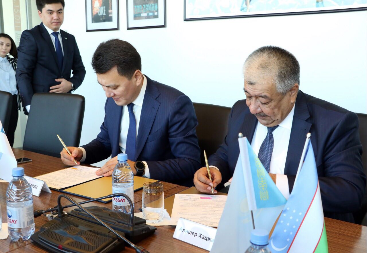 Qazaqstan TRK men О́zbek Ulttyq teleradıokompanııasy memorandýmǵa qol qoıdy