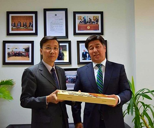 Qytaı Astana memlekettik qyzmet habymen yntymaqtastyqty keńeıtýge qyzyǵýshylyq tanytýda