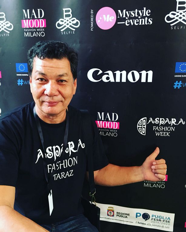 Tarazdyq sángerdiń «Kóktem-jaz – 2019» kolleksııasy Mılanda kórsetildi