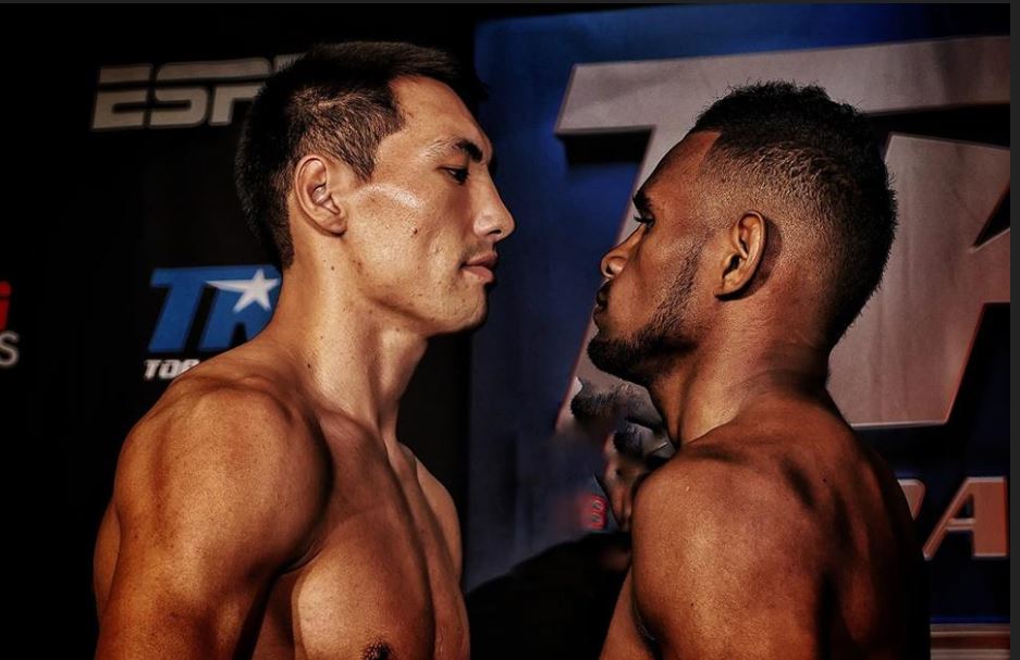 Jánibek Álimhanulynyń kásipqoı bokstaǵy úshinshi jeńisi