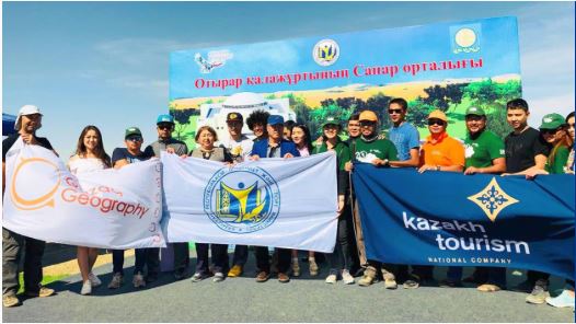 «Uly Dala Eline saıahat» Otyrar qalasyna jetti