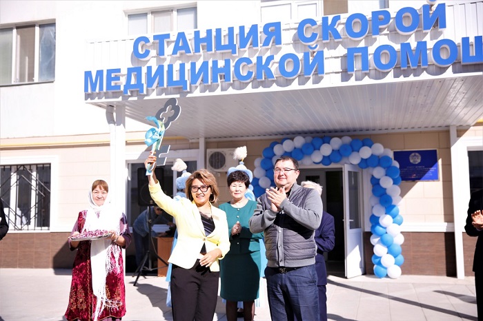 Atyraýda jedel-járdem qyzmetiniń jańa beketi ashyldy