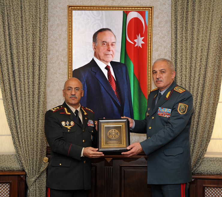 Ulttyq ulan men Ázerbaıjan IIM yntymaqtastyǵy keńeıip keledi