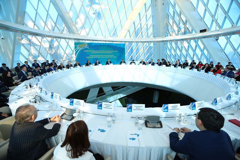 «Birlik» partııasy «7-20-25» baǵdarlamasyna ózgeris engizýdi usyndy