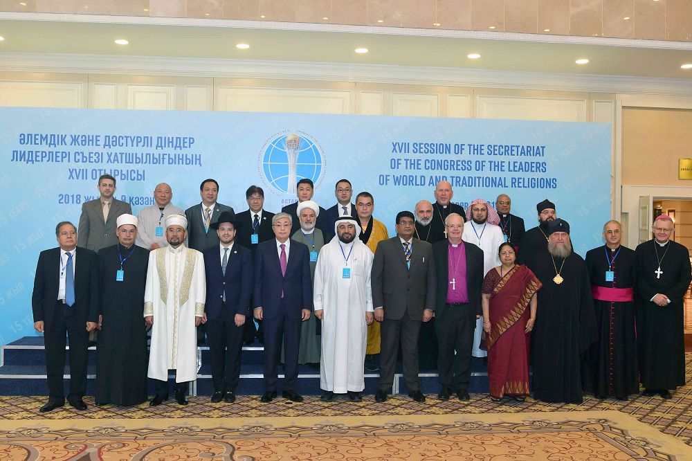 Búgin Álemdik jáne dás­túrli dinder kóshbasshylarynyń VI sezi bastalady