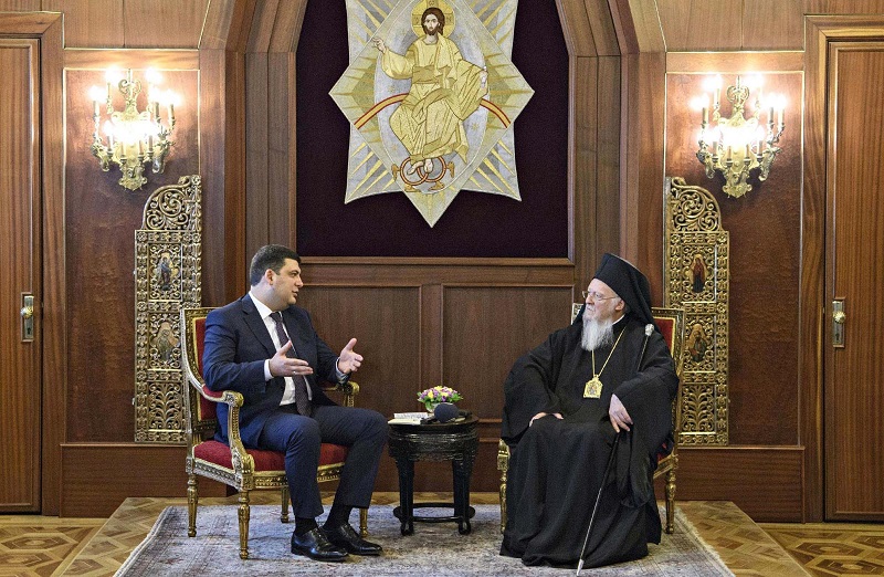 Ýkraın shirkeýiniń taǵdyry Konstantınopol qolynda