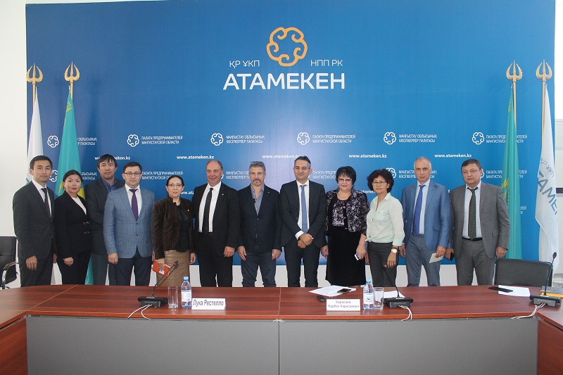 Italııalyq ınvestorlar Mańǵystaýǵa qyzyǵýshylyq tanytty