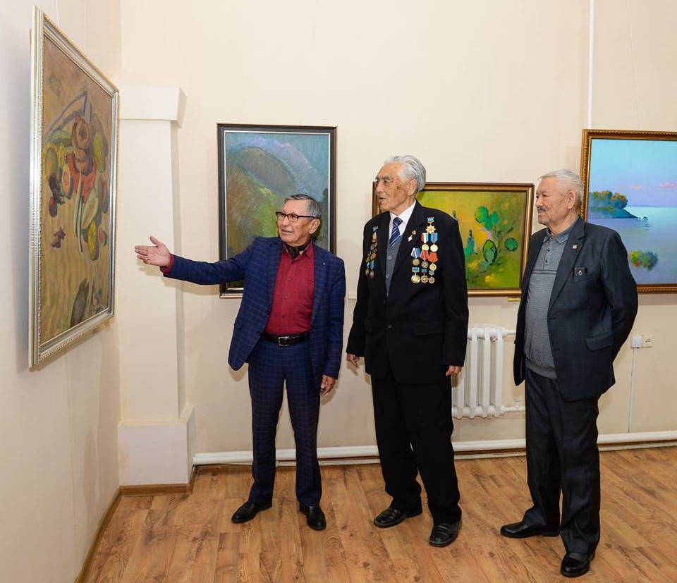  Amankeldi Kenenbaevtyń «Syrdarııa» atty jeke shyǵarmashylyq kórmesi ótti 