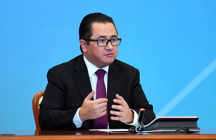 Syrtqy ister mınıstrliginde Qazaqstannyń Mysyrdaǵy Elshisiniń brıfıngi ótti