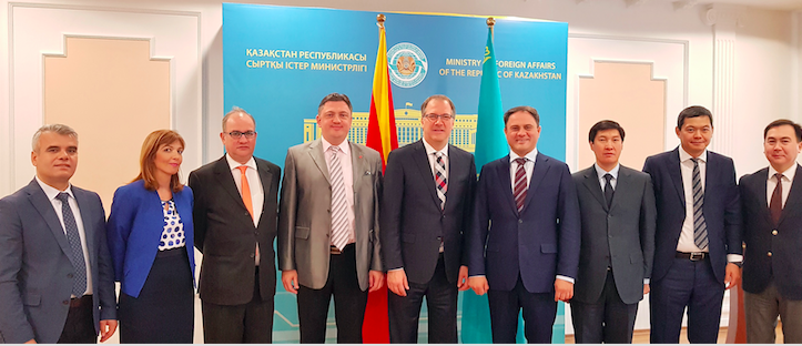 Qazaqstan-Makedon ózara is-qımylynyń jańa perspektıvalary aıqyndaldy