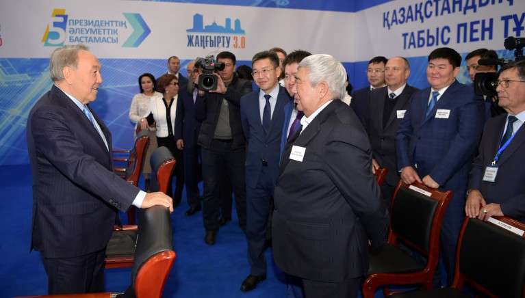 Qazaqstan Prezıdenti «Aqtóbe» ındýstrııalyq aımaǵyna bardy