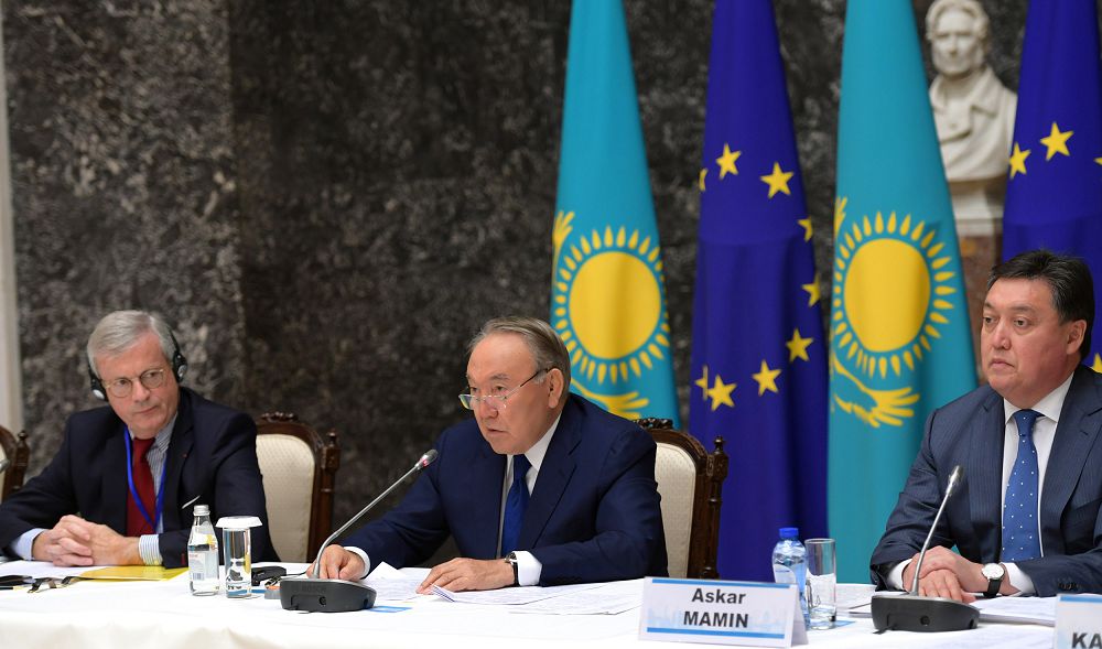 Memleket basshysy Eýropanyń isker toptar ókilderimen kezdesti