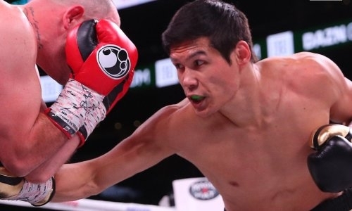 Danııar Eleýsinov amerıkalyq Mett Doertıdi nokaýtpen jeńdi